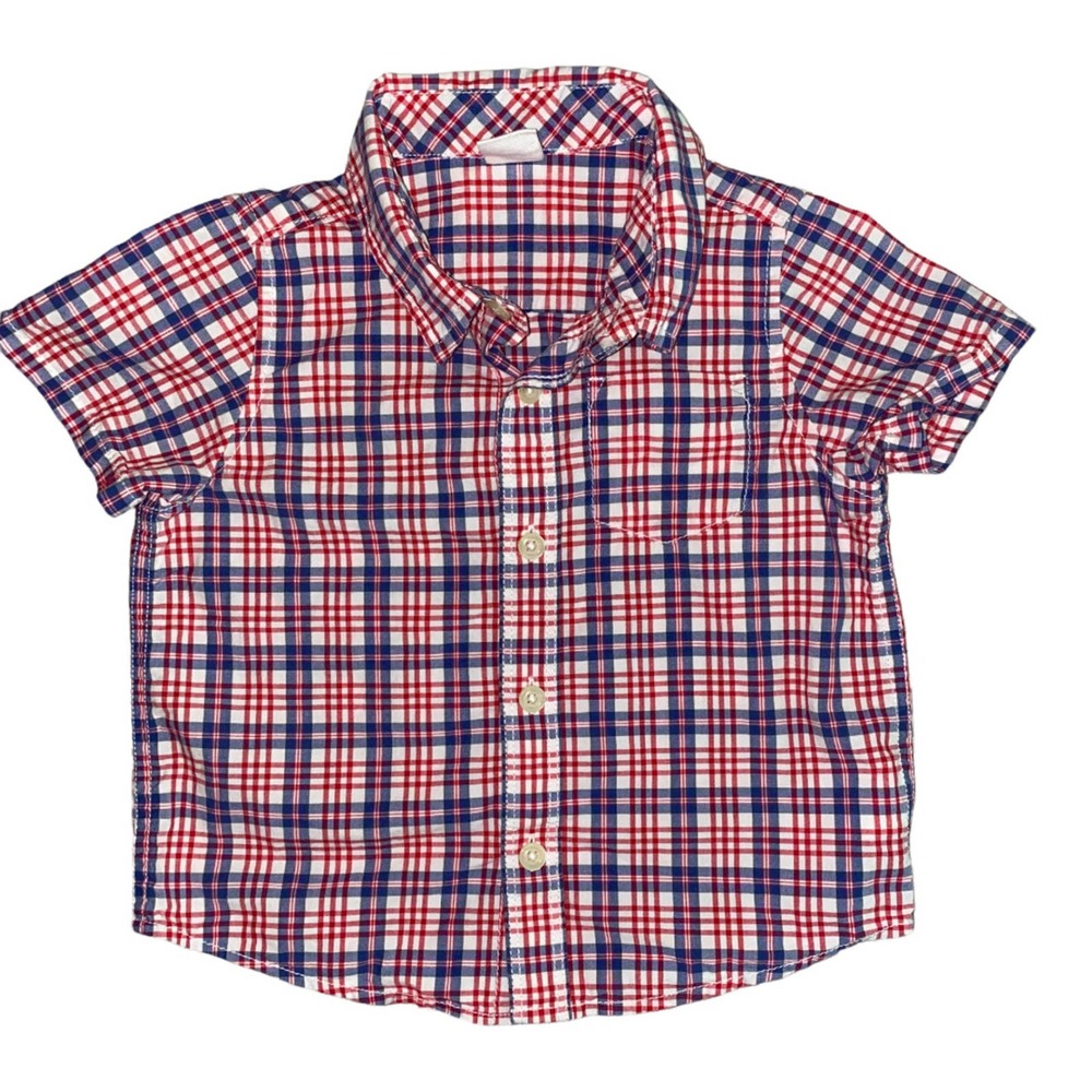 Baby Gap Short Sleeve Button Down 18-24Mo